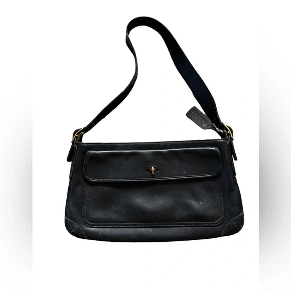 バッグ Coach Vintage Boston Bag 2Way Black Coach Vintage 2Way Boston Bag Leather Black AB Used | eBay